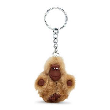 Akcesoria Kipling Sven Extra Small Iconic Monkey Keychain Beżowe | PL 1241TC